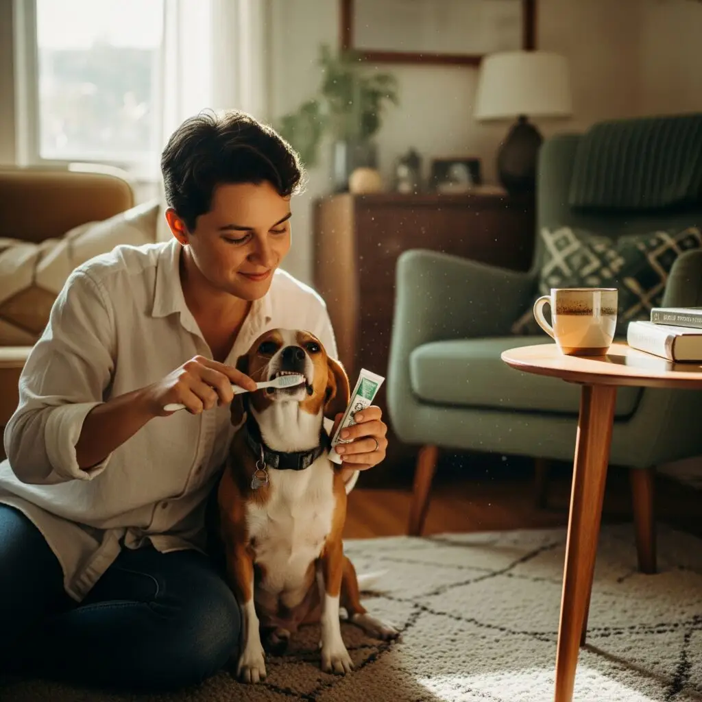 Why Your Dog’s Dental Hygiene Could Cost You a Pair of Chanel Heels Gemini Generated Image 4r7wjp4r7wjp4r7w 1